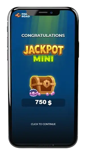 Fish Road Jackpot on mobile