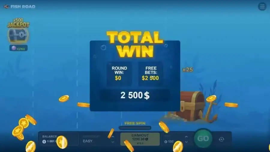 Fish Road total win