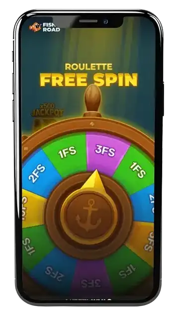 Fish Road bonus wheel